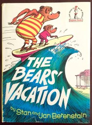 A First Edition copy of The Bears' Vacation (1968) with dust jacket