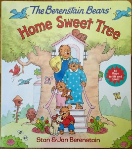 The Berenstain Bears Home Sweet Tree (Random House, 1997) with 60 flaps to lift and learn!